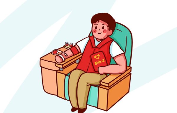 圖怪獸_無償獻血愛心傳遞彩色卡通公眾號首圖